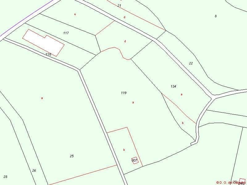 Finca registral 2903 inscrita al tomo 1661, libro 177, folio 154 En dicha escritura se ha fijado como precio/s de la/s finca/s hipotecada/s a efectos de subasta el de 36.686,25 euros. RUSTICA.- NOVENTA Y SIETE AREAS Y OCHENTAY TRES CENTIAREAS, o sean - Imagen 1