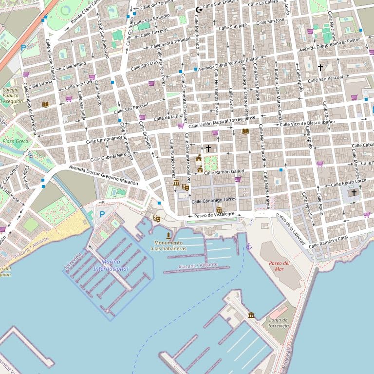 VIVIENDA EN PLANTA ALTA COMERCIALNUMERO CIENTO SESENTA DEL BLOQUE XII DEL CONJUNTO RESIDENCIAL ARCO MEDITERRANEO IX SITUADO EN PARCELA Nº CUARENTA Y TRES DE TORREVIEJA, PARTIDO DE LOS GASES, DE LA LOMA Y DE LA LOZA PROCEDENTE DE LA FINCA AGUAS NUEVAS
