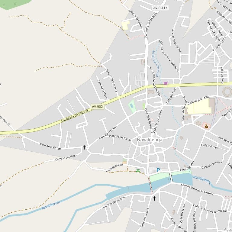 URBANA. Vivienda y bodega en término de Navaluenga, en la calle Cuatro de Octubre número dieciocho, con una superficie de doscientos ochenta metros cuadrados. Edificada sobre un solar de seiscientos tres metros cuadrados. El resto de la superficie no - Imagen 1