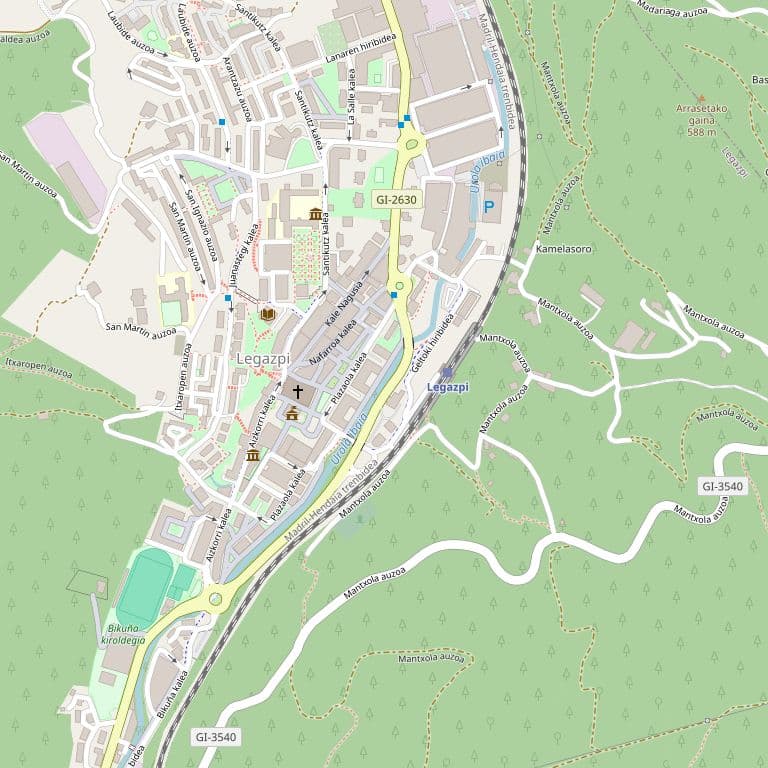 URBANA- NUMERO CUATRO-VIVIENDA situada a la derecha de la planta baja, según se accede , de la casa número cinco del Barrio SAN Martin de Legazpia.Se halla integrada en la casa señalada actualmente con el número cinco (5) del BARRIO SAN MARTIN constr - Imagen 1