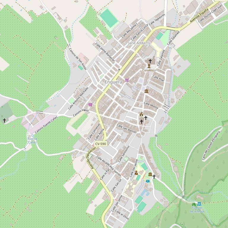 Rustica, pieza de terreno de secano, campa, situada en Enguera, Paraje El Guarañon, Poligono 20, parcela 3 - Imagen 1