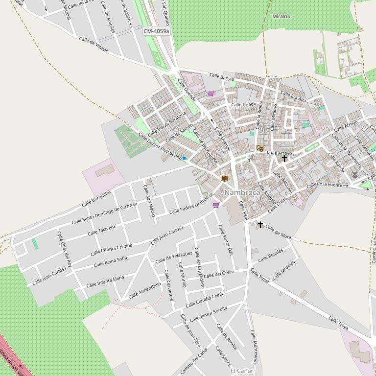 Parcela número seis. Parcela urbana tiene una superficie de doscientos metros cuadrados en NAMBROCA Tiene su frente en la calle de nuevo trazado señalada con el número uno, sin nombre de nueva apertura. Linda: derecha entrando, parcela número cinco; - Imagen 1