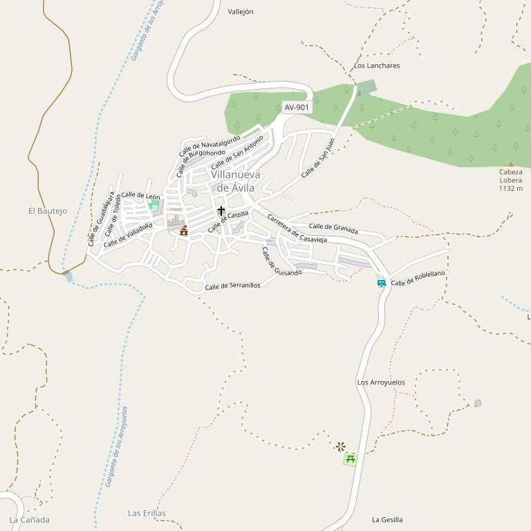 URBANA EN CONSTRUCCIÓN: COMPLEJO HOTELERO E INSTALACIONES DE OCIO en VILLANUEVA DE ÁVILA (ÁVILA), en la Carretera de Casavieja, número diecisiete. Consta de plantas de sótano, baja y primera. El Complejo Hotelero está dotado de los servicios de agua, - Imagen 1