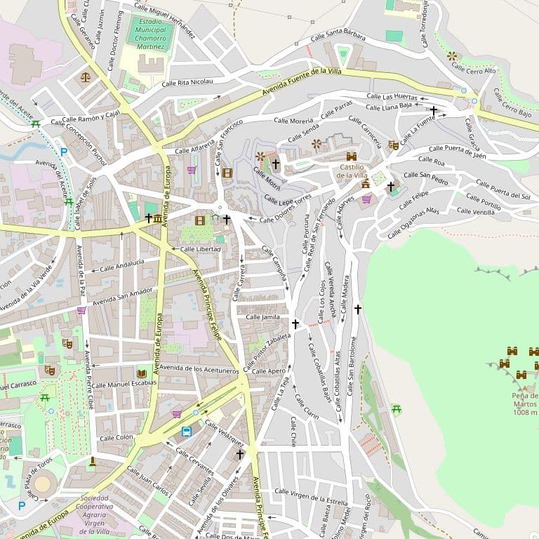 Finca nro. 42.503. CASA VIVIENDA EN LA CALLE MADRID, MARCADA CON EL NUMERO VEINTITRES, DE MARTOS. Consta de plantas baja y primera, entre las citadas plantas se desarrolla una casa vivienda, distribuida en diferentes departamentos, habitaciones y ser - Imagen 1