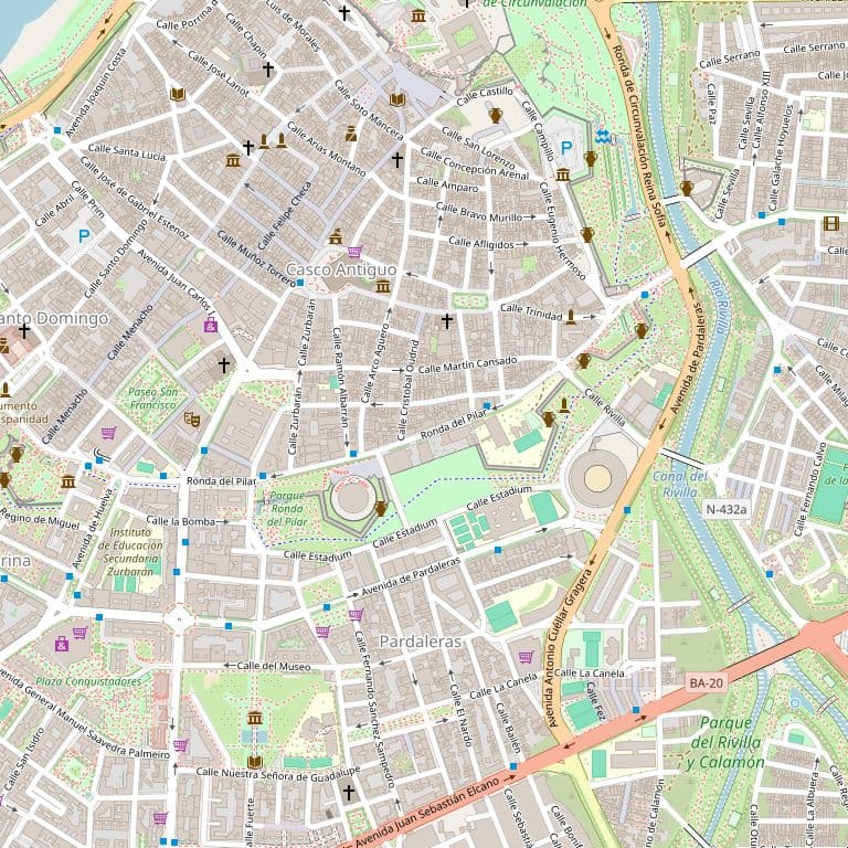 URBANA: NUMERO VEINTIUNO.- LOCAL número VEINTE, en planta BAJA, del edificio denominado 'COSTA RICA', sito en la calle FRANCISCO GUERRA, S/N. Finca nº 33.051 del Registro de la Propiedad de Badajoz nº 1.