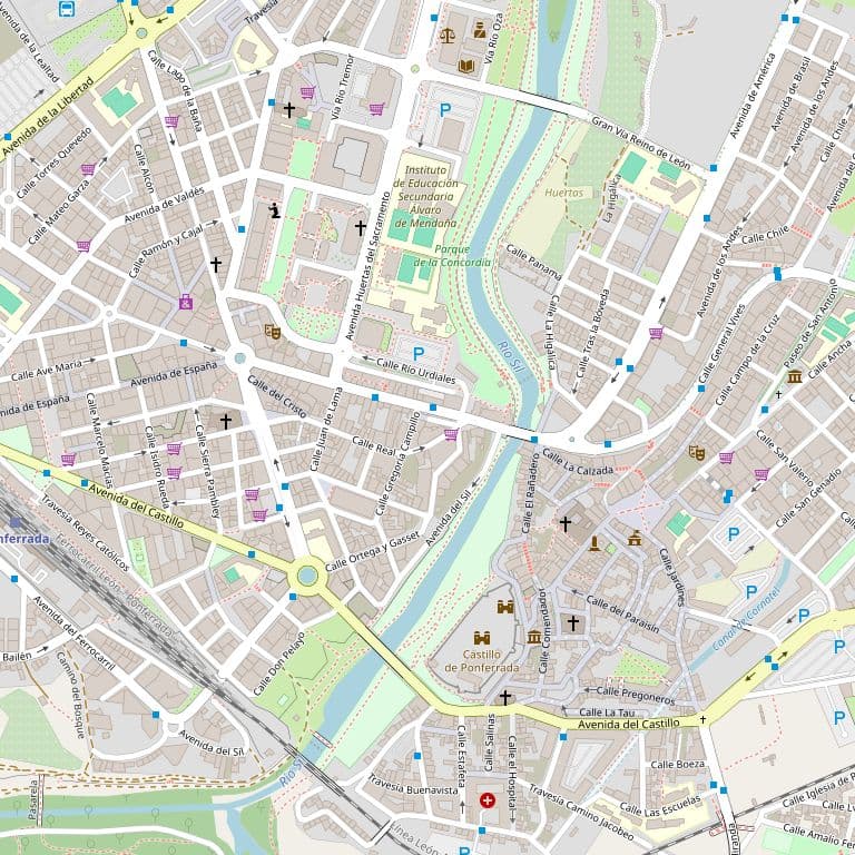 URBANA: ENTIDAD NUMERO NOVENTA Y DOS: VIVIENDA DE LA PLANTA PRIMERA, señalada con la letra C), del edificio al sitio de la Granja, término y Ayuntamiento de Ponferrada, en el U.A.5 y U.A.11, parcela C, que tendrá dos portales de entrada diferenciados - Imagen 1