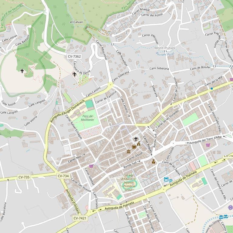 URBANA. DEPARTAMENTO NÚMERO UNO.- LOCAL EN PLANTA SOTANO DEL EDIFICIO sito en Jávea, denominado "EDIFICIO VELES AL VENT" recayente a la AVENIDA AUGUSTA en su fachada Este, y CALLE NAPOLES en su fachada Norte Local destinado a plazas de aparcamiento y - Imagen 1