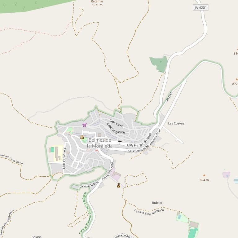 RÚSTICA: Pedazo de tierra conocido por Cuesta o Camino de los Barrancos, en término municipal de Bélmez de la Moraleda, CP 23568, de cabida de veintinueve hectáreas, cincuenta áreas y treinta centiáreas, de las cuales cinco hectáreas, noventa y cuatr - Imagen 1