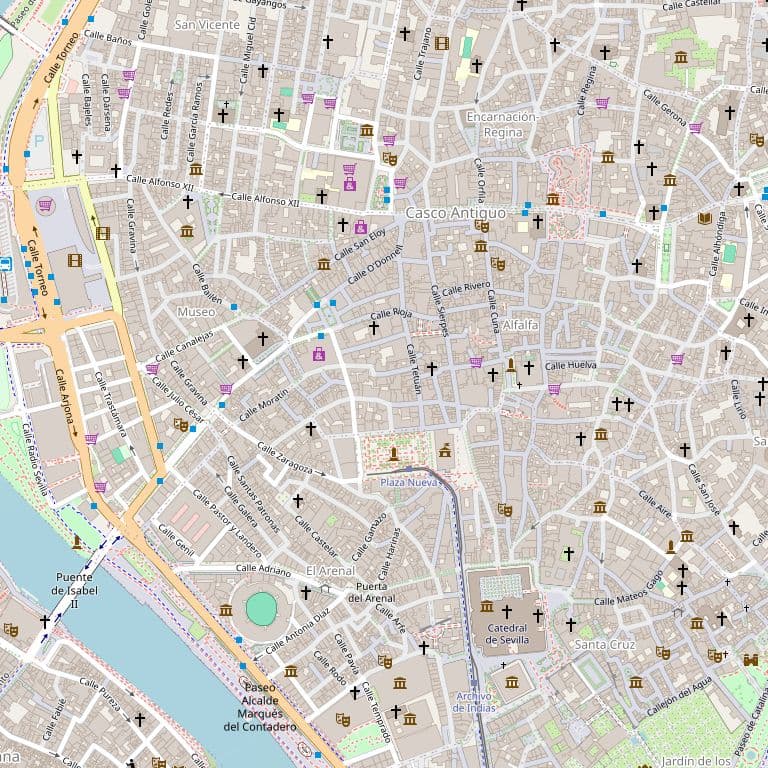 URBANA: Veinte.- Vivienda A-1) en planta primera del edificio denominado Giralda Sur13, enclavado sobre la parcela número 4 del PERI-SU-4 “Casitas Bajas” de Sevilla, HOY AVENIDA DE LA PAZ, NÚMERO DIECIOCHO, BLOQUE TRECE, PISO PRIMERO, PUERTA CUATRO. - Imagen 1