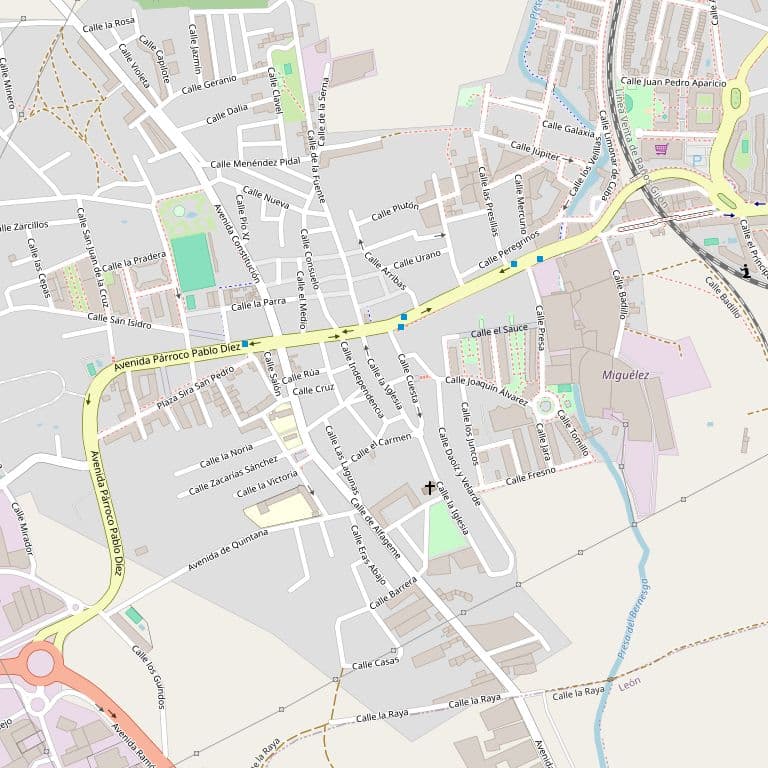 URBANA: FINCA NÚMERO NUEVE.- PISO VIVIENDA PRIMERO E, sito en la planta primera del edificio en Trobajo del Camino, Ayuntamiento de San Andrés del Rabanedo, en la Avda. Constitución nº 225, con vuelta a la calle Violeta nº 16, y situado a la derecha, - Imagen 1