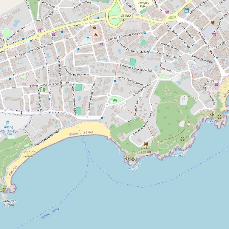 URBANA: VIVIENDA UNIFAMILIAR sita en el término municipalde Lloret de Mar, Urbanización Lloret Residencial, parcela número GA-18. Edificada sobre una porción de terreno de forma irregular que tiene una superficie de setecientos diecisiete metros vein - Imagen 1