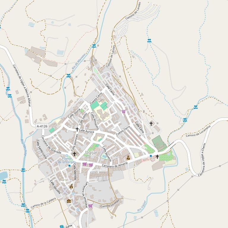 RUSTICA, parcela o haza de tierra de riego en el termino de Ugíjar y Pago de la Vega. - Imagen 1