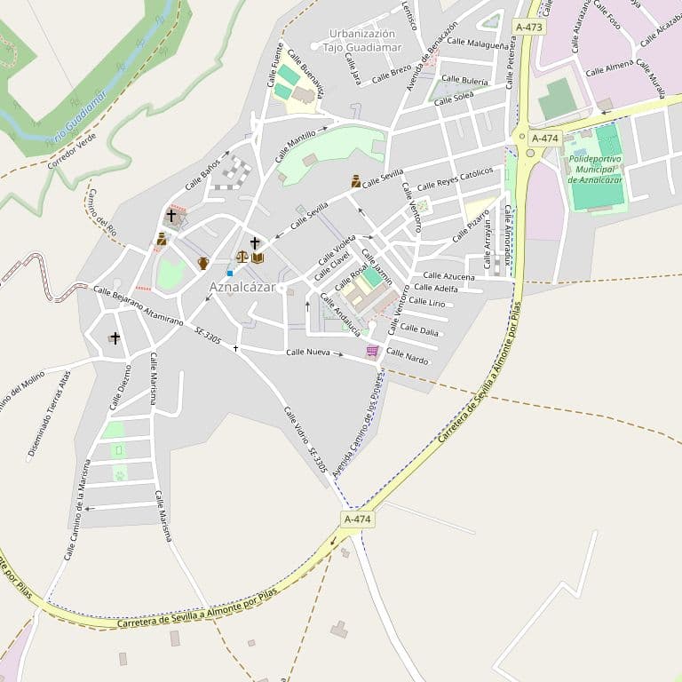 URBANA: Parcela de forma rectangular, con una superficie de doscientos setenta metros, ochenta y cuatro decímetros cuadrados. Parcela de la Manzana 3 denominada 3.22 del Proyecto de de Reparcelación de Aznalcázar