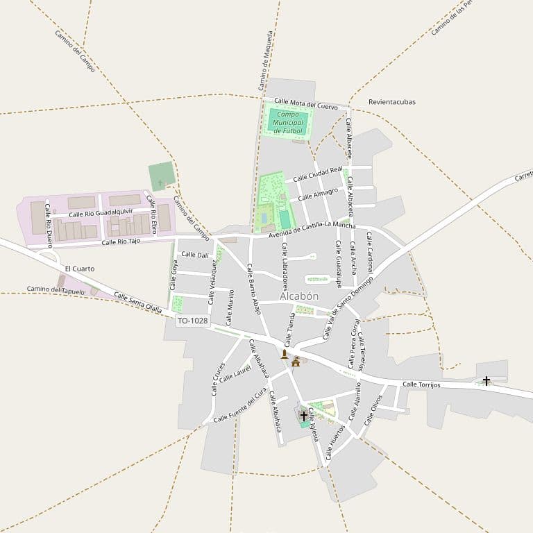 Finca registral número 3359, folio 50, libro 41, tomo 2.535, del Registro de la Propiedad de Torrijos. URBANA. PARCELA de terreno, en Alcabón, y su calle Guadalupe, número 7, donde existe una casa, con una superficie construida de trescientos ochenta - Imagen 1