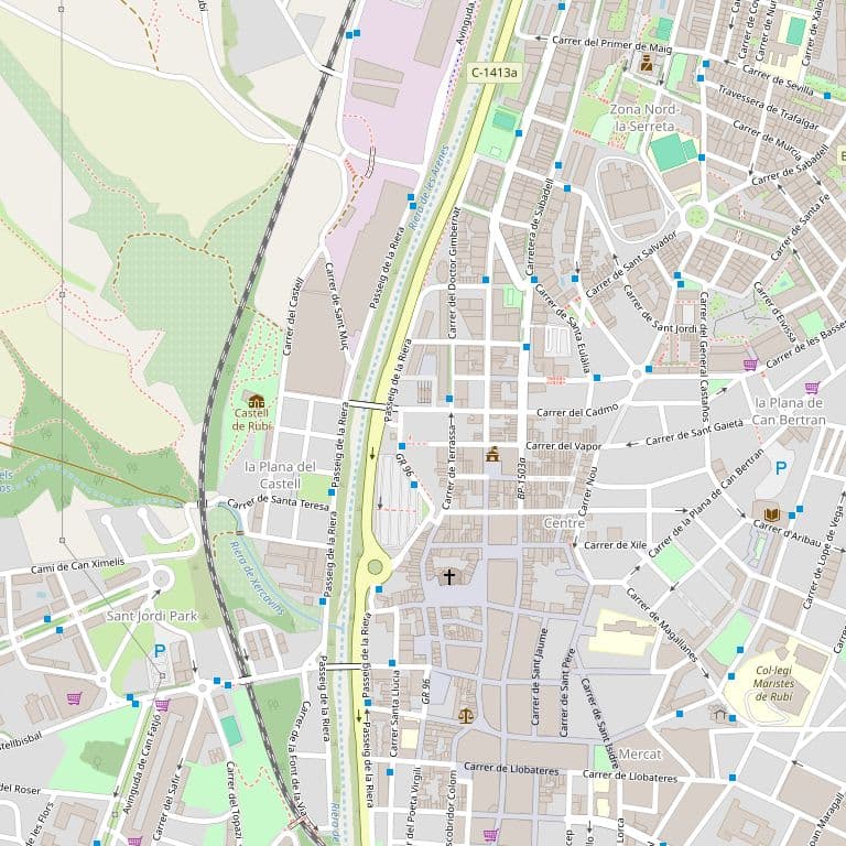 URBANA: NUMERO SESENTA Y OCHO.- Vivienda en planta primera, puerta primera, del edificio sito en Rubí, en la calle Navas de Tolosa, número dieciocho. Tiene una superficie útil de sesenta metros diecisiete decímetros cuadrados. Se compone de recibidor - Imagen 1
