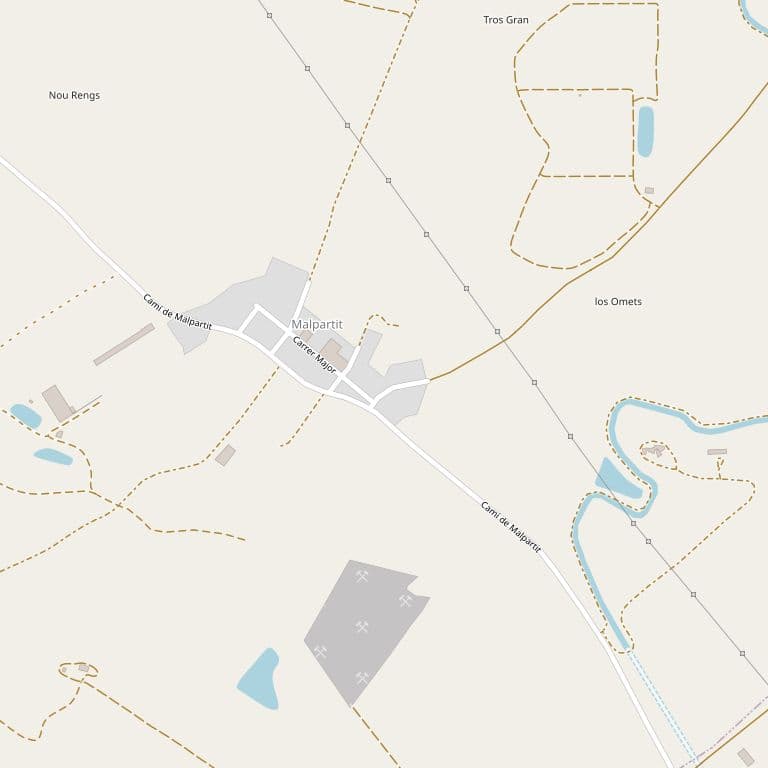 RESIDENCIA GERIÁTRICA. URBANA, porción de terreno en MALPARTIT, término de Torrefarrera, de superficie 435 metros, 8 decímetros cuadrados, con frente al Camí Alpicat-Almacelles, sin número, que LINDA: al frente, con dicha calle, por la derecha entrad - Imagen 1