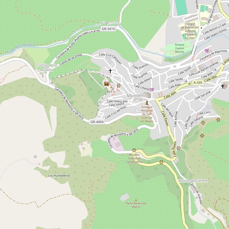 DESCRIPCION:RUSTICA: CASA, situada en terrenos del cortijo de Cigales, partido de Los Pinares, término de Montefrío, y según el Catastro identificada como Extrarradio, 840/0. Ocupa un solar de CIENTO CUATRO metros cuadrados, de los que hay construido - Imagen 1
