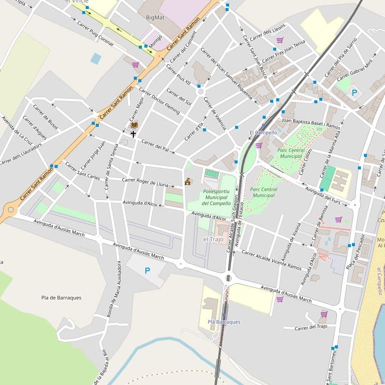 URBANA. - Numero treinta y siete, Local situado en planta semisótano, espaldas del portal número 7, del bloque B, en la Calle Frasquito Roc, antes sin nombre, partida Pla de Sarrio, del termino de El Campello, Alicante, que tiene su acceso mediante u - Imagen 1