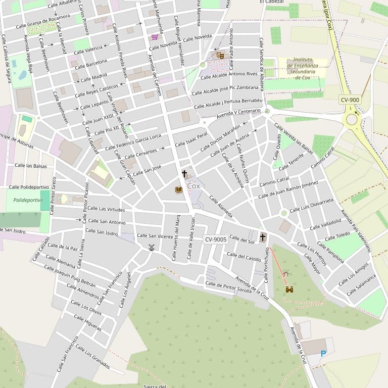 FINCA URBANA. PISO TERCERO DE LA DERECHA ENTRANDO SEGÚN SE LLEGA POR LA ESCALERA GENERAL DE ENTRADA AL EDIFICIO, LA CUAL PARTE DE LA CALLE BAILÉN SITUADA AL SUR DEL EDIFICIO EN LA VILLA DE COX; CONSTITUYE UNA VIVIENDA DE RENTA LIMITADA SUBVENCIONADA - Imagen 1