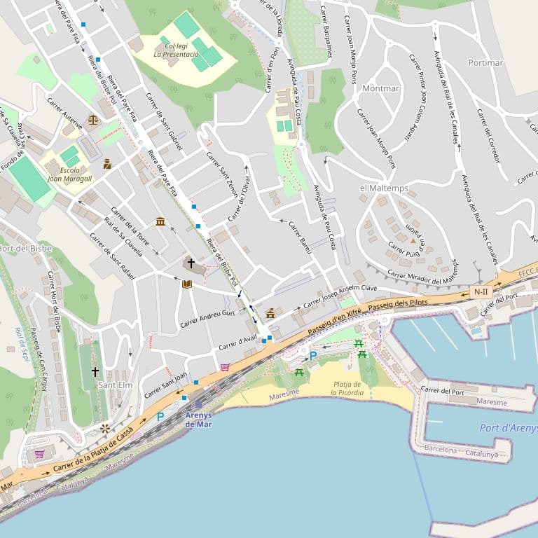 1. URBANA.- Entitat número 2. Habitatge tipus T2 en planta baixa, porta segona, que forma part de l'edifici situat a Canet de Mar, carrer del Mar números 47-49.