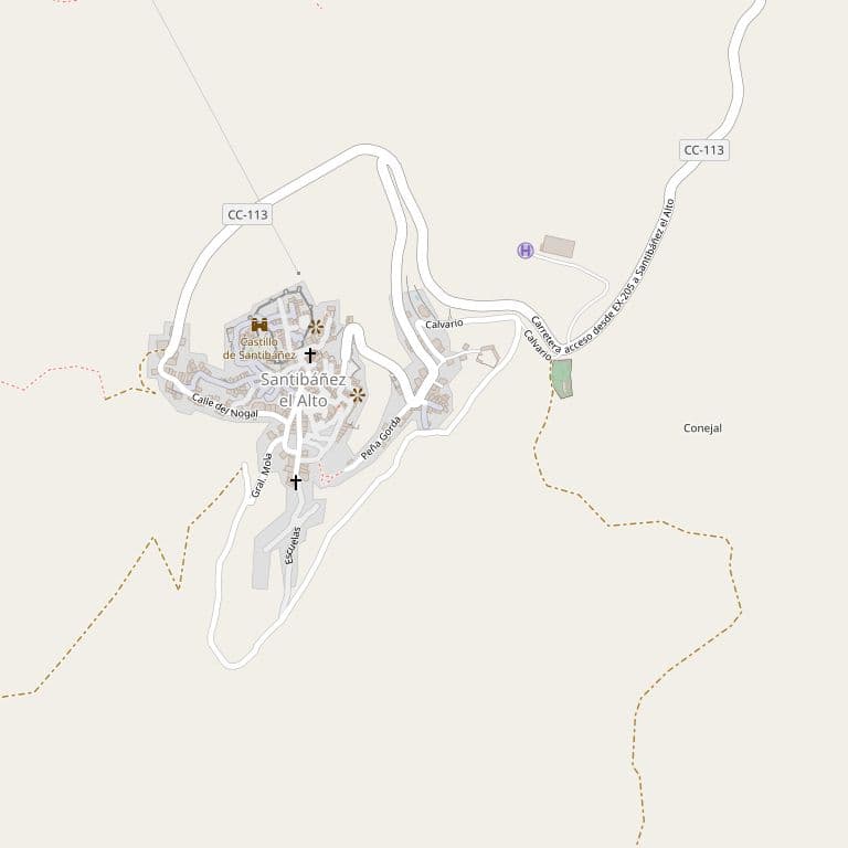 URBANA.- Parcela de Terreno número 64 forma parte de la parcelación residencial Parraluz, sobre el que está construida una vivienda unifamiliar término municipal de Santibañez el Alto. Tiene una superficie construida aproximada de 528 m2