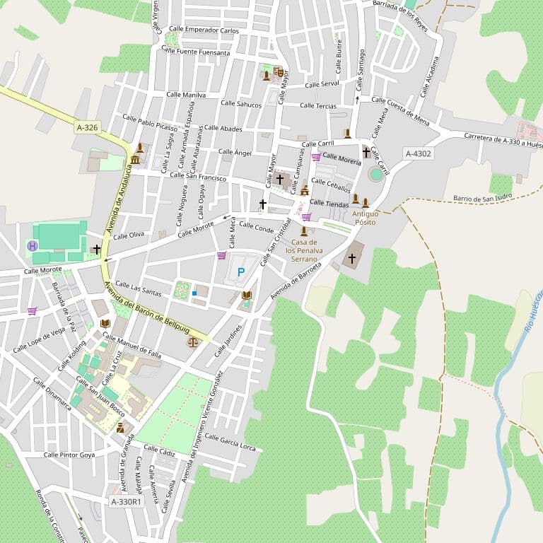 "URBANA. Una casa en la calle del Serval, número quince, de la Ciudad de Huéscar, compuesta de varios cuerpos, altos y bajos, con un descubierto, con una superficie solar, según catastro, de doscientos treinta y cinco metros cuadrados y construida de - Imagen 1