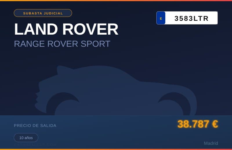 LAND ROVER RANGE ROVER SPORT - Imagen 1