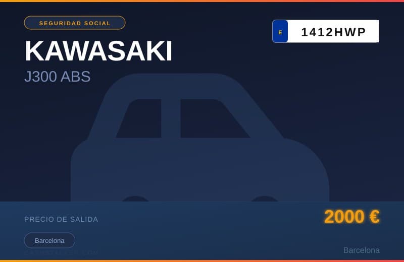 KAWASAKI J300 ABS (1412HWP) - Imagen 1