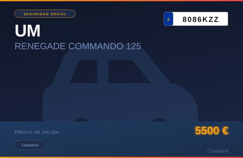 UM RENEGADE COMMANDO 125 (8086KZZ) - Imagen 1