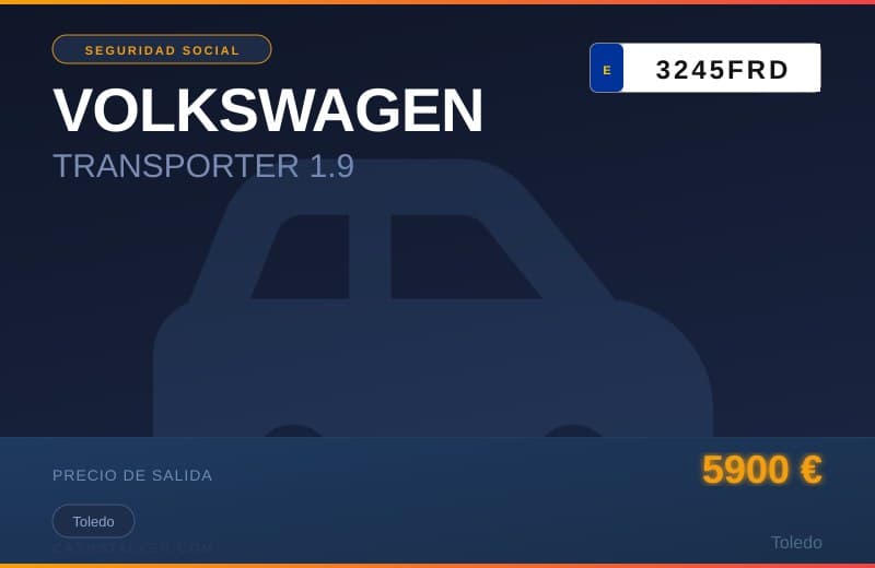 VOLKSWAGEN TRANSPORTER 1.9 (3245FRD) - Imagen 1