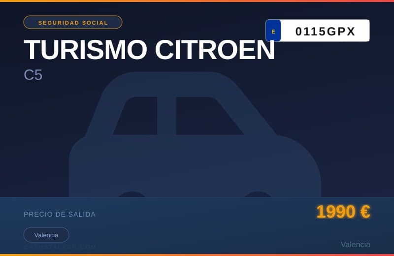 TURISMO CITROEN C5 (0115GPX) - Imagen 1