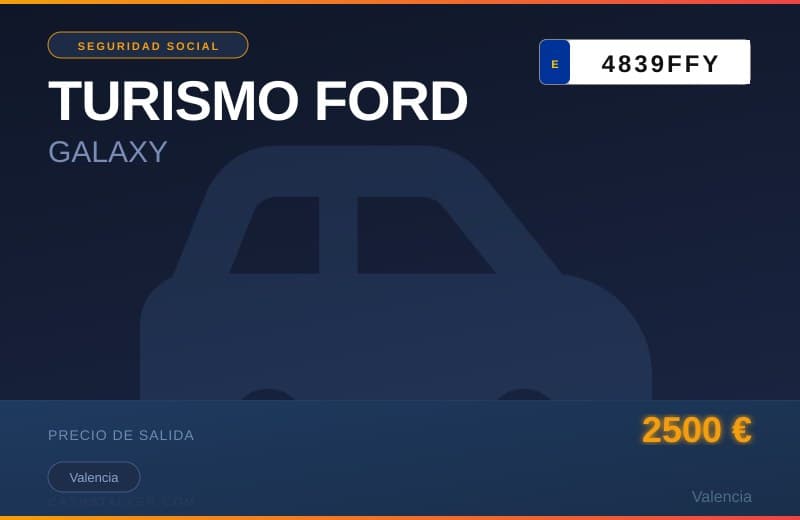 TURISMO FORD GALAXY (4839FFY) - Imagen 1