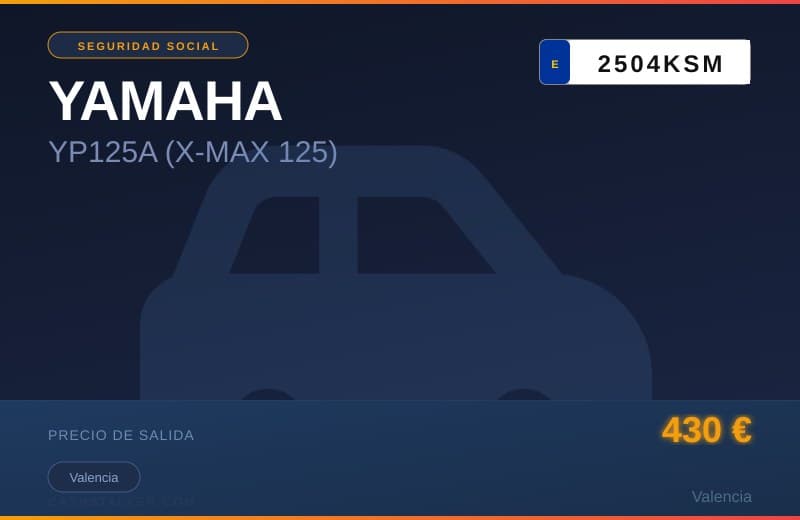 YAMAHA YP125A (X-MAX 125) (2504KSM) - Imagen 1