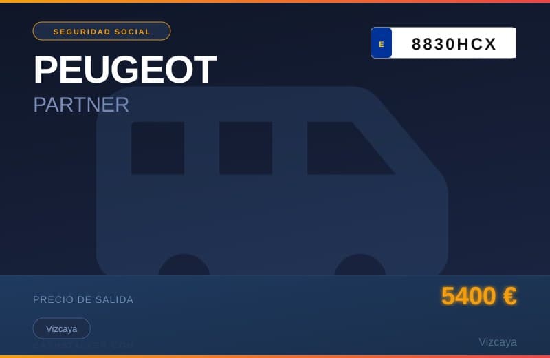 PEUGEOT PARTNER (8830HCX) - Imagen 1
