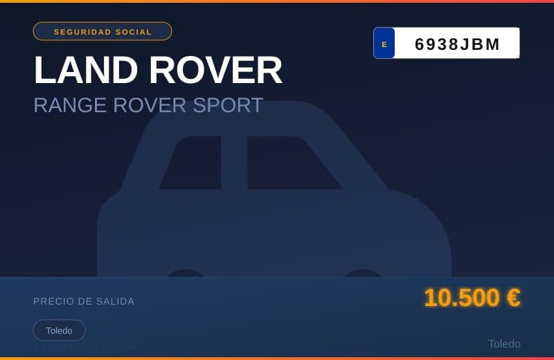 LAND ROVER RANGE ROVER SPORT (6938JBM) - Imagen 1