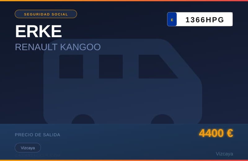 ERKE RENAULT KANGOO (1366HPG) - Imagen 1