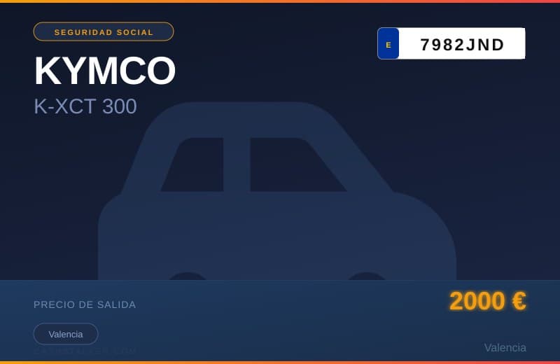KYMCO K-XCT 300 (7982JND) - Imagen 1
