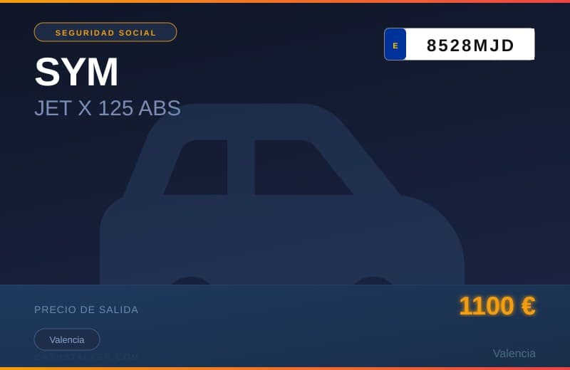SYM JET X 125 ABS (8528MJD) - Imagen 1