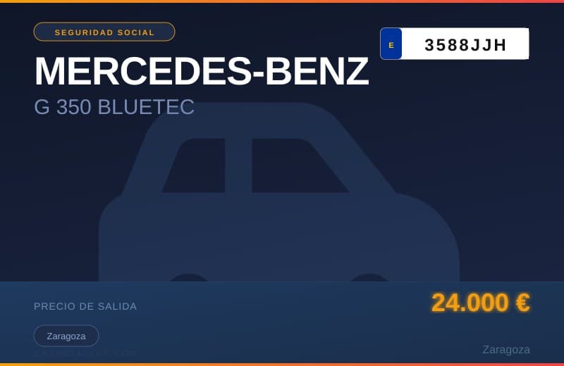 MERCEDES-BENZ G 350 BLUETEC (3588JJH) - Imagen 1