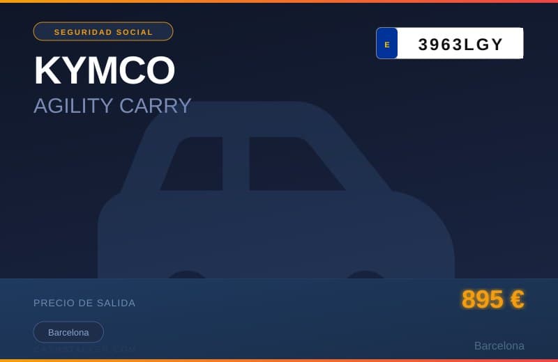 KYMCO AGILITY CARRY (3963LGY) - Imagen 1