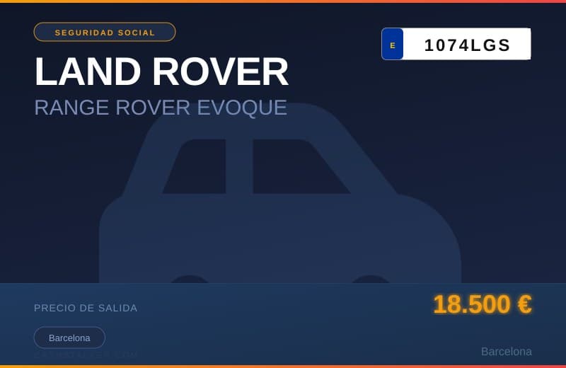 LAND ROVER RANGE ROVER EVOQUE (1074LGS) - Imagen 1