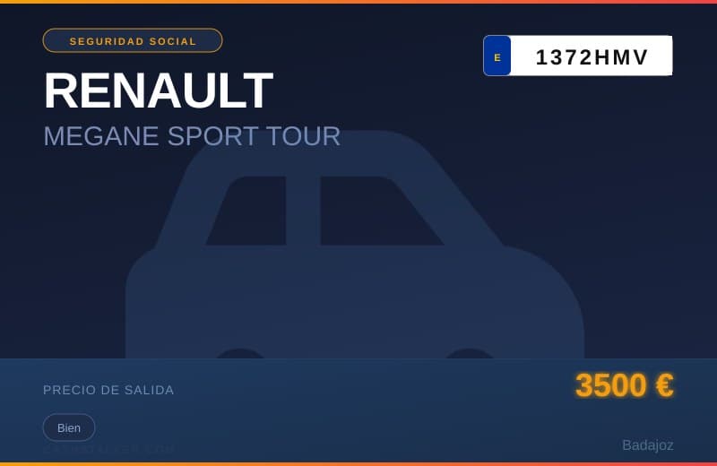 RENAULT MEGANE SPORT TOUR (1372HMV)