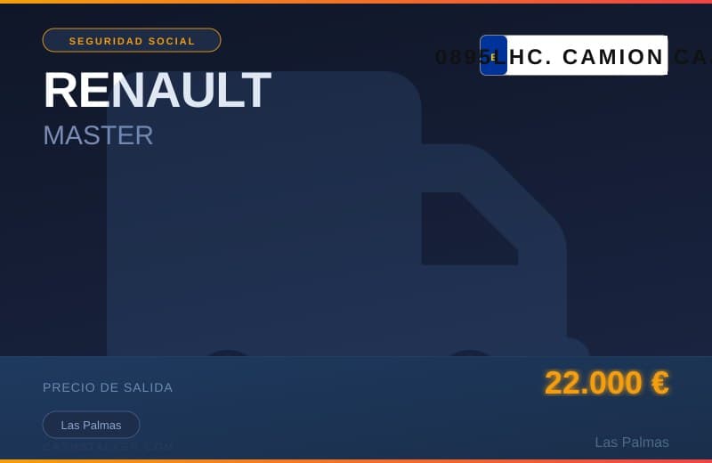 RENAULT MASTER (0895LHC. CAMION CAJA) - Imagen 1