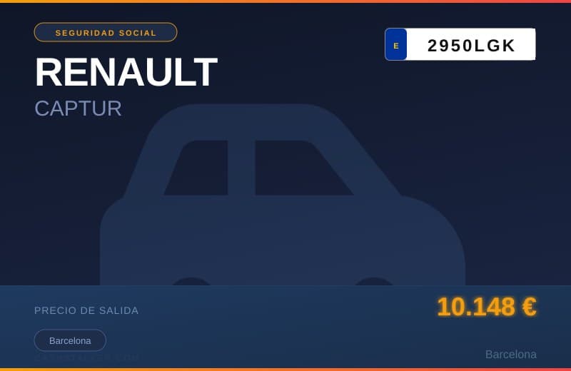 RENAULT CAPTUR (2950LGK) - Imagen 1