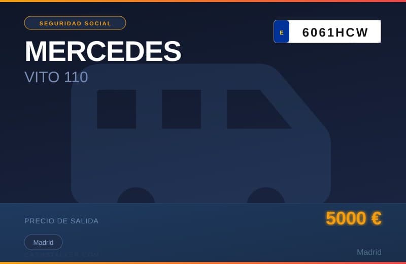 MERCEDES VITO 110 (6061HCW) - Imagen 1