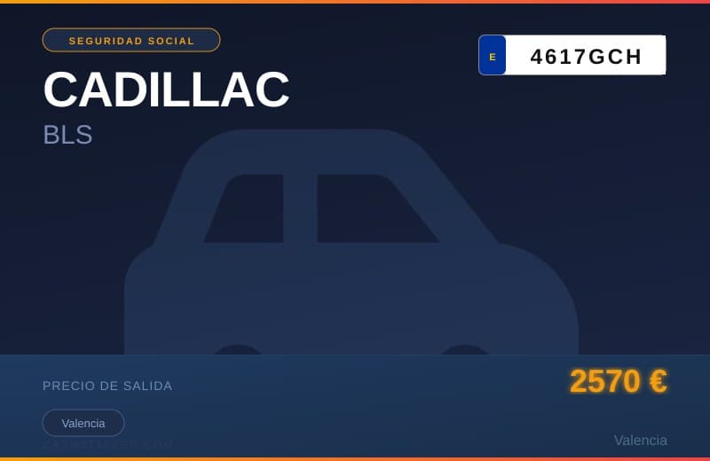 CADILLAC BLS (4617GCH) - Imagen 1