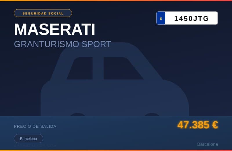 MASERATI GRANTURISMO SPORT (1450JTG) - Imagen 1