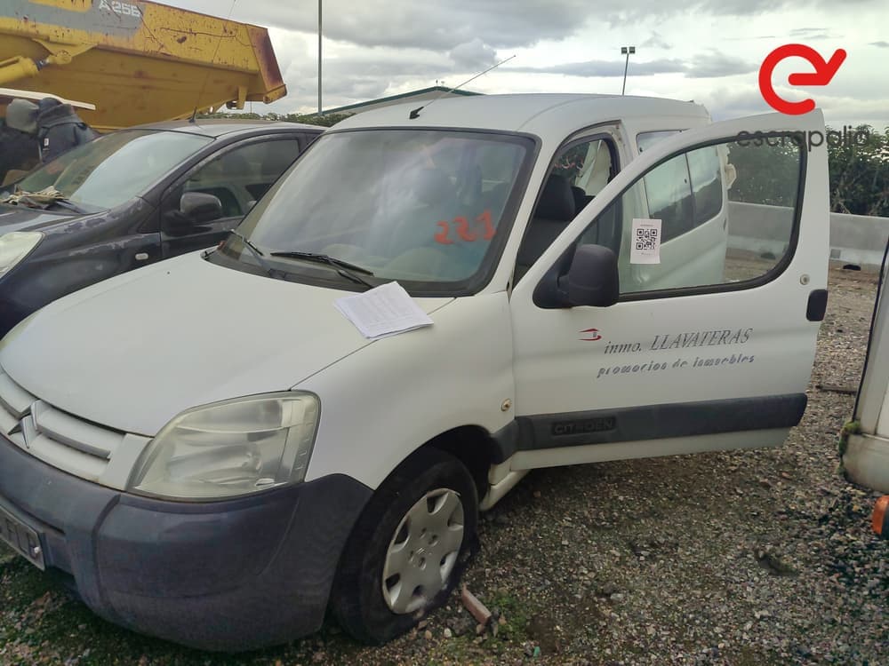 Citroën berlingo 1.9 matricula 4598flb 221 - Imagen 1